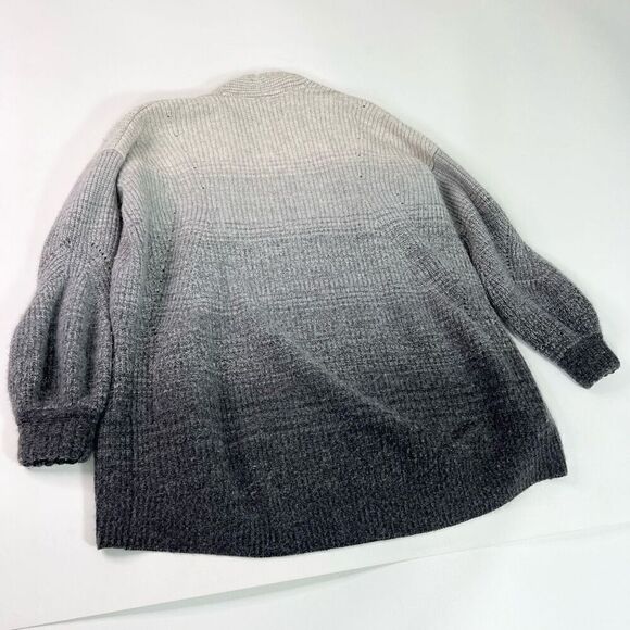Athleta Sweater Womens Medium Lucca Cardigan Ombre Wool Cashmere Oversized - Picture 9 of 10